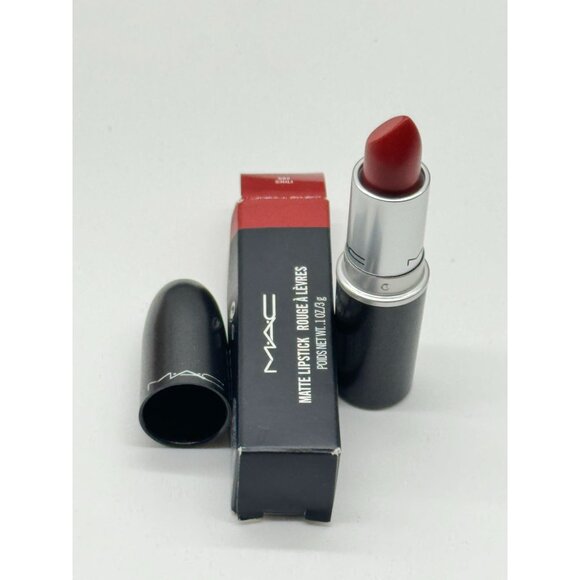 MAC Matte Lipstick - 602 Chili - 0.1 Oz/ 3g - New in Box - Picture 2 of 5